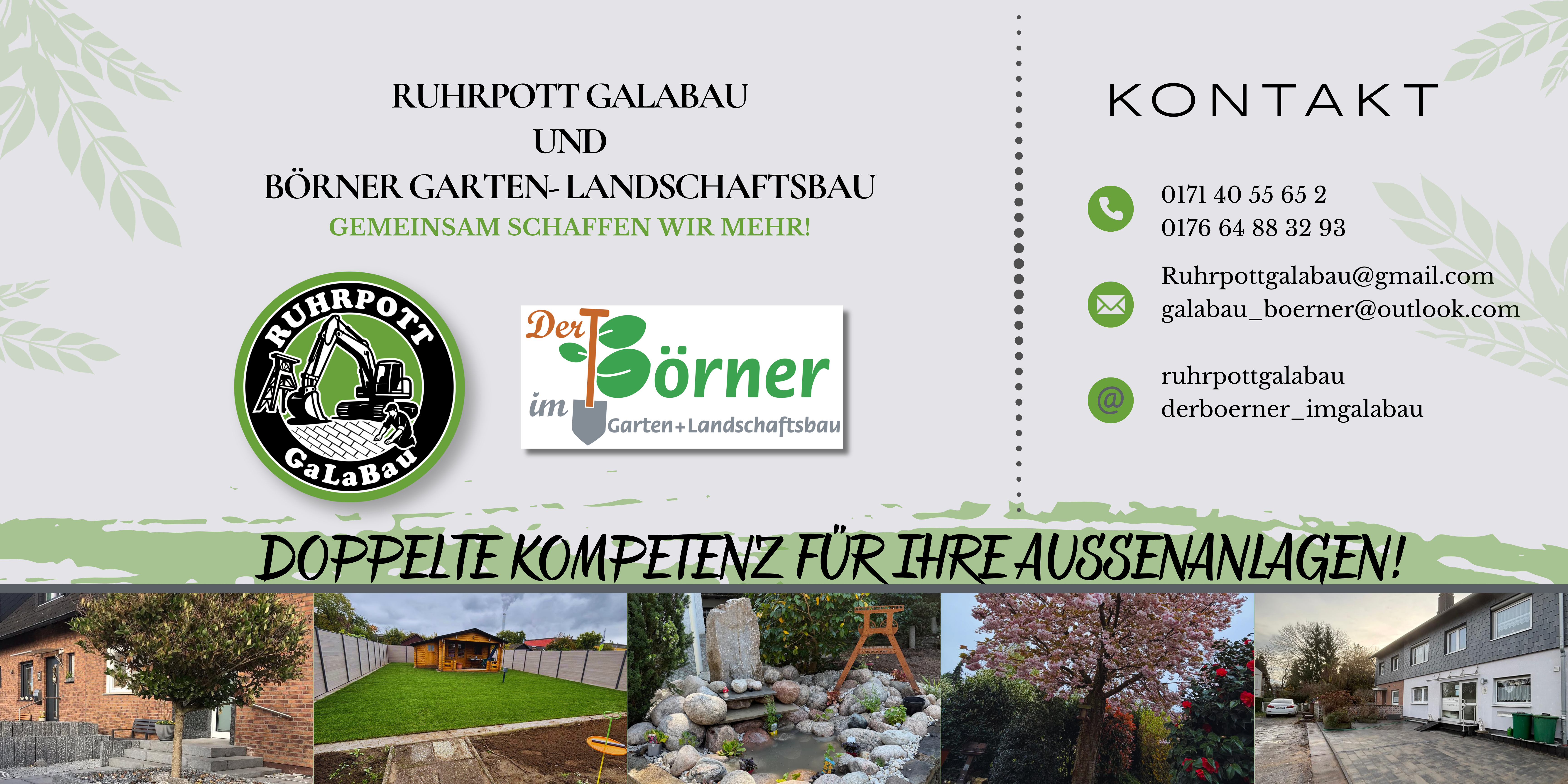 Kontakt- und Projektübersicht Ruhrpott GaLaBau