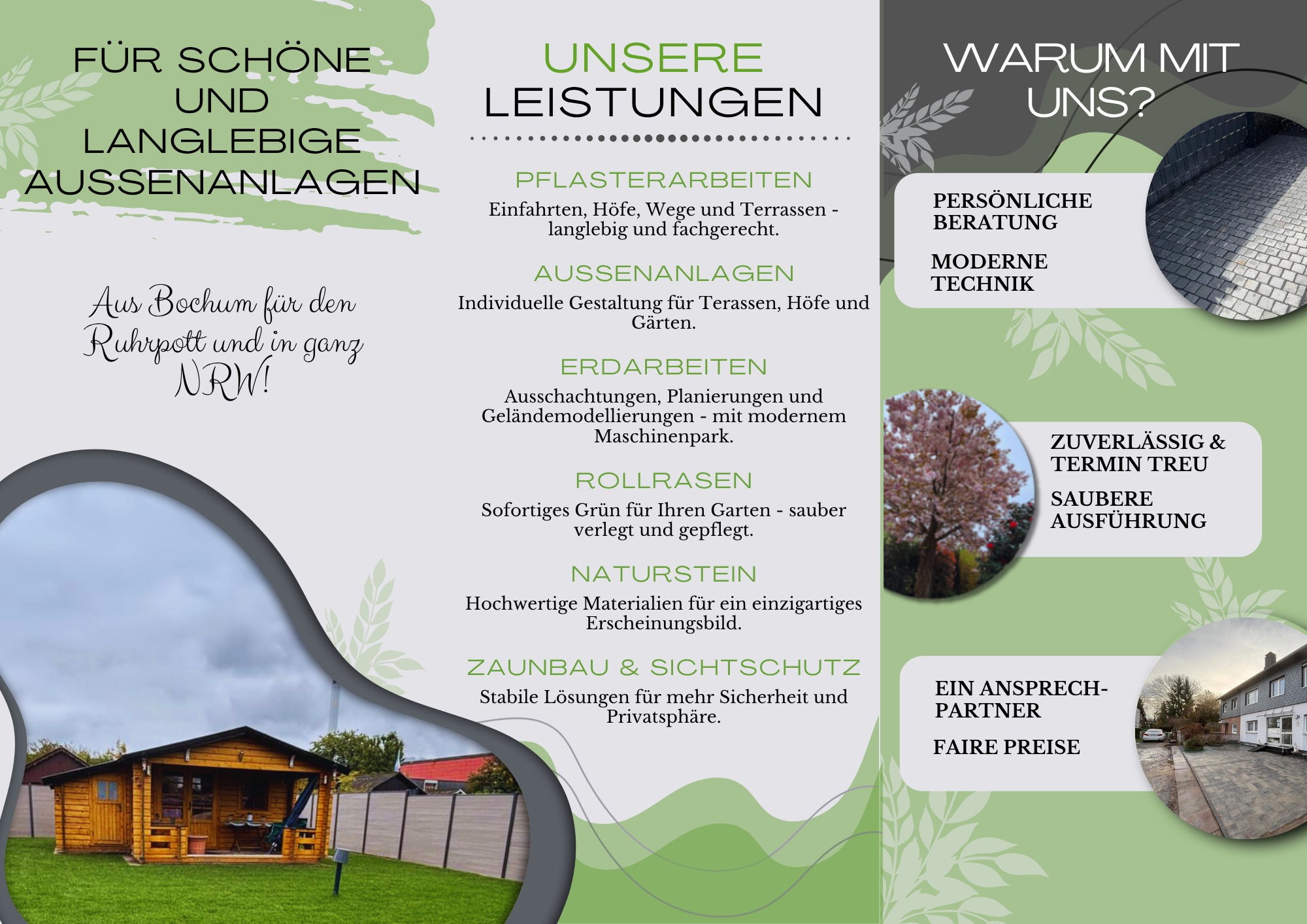 Leistungsflyer Ruhrpott GaLaBau