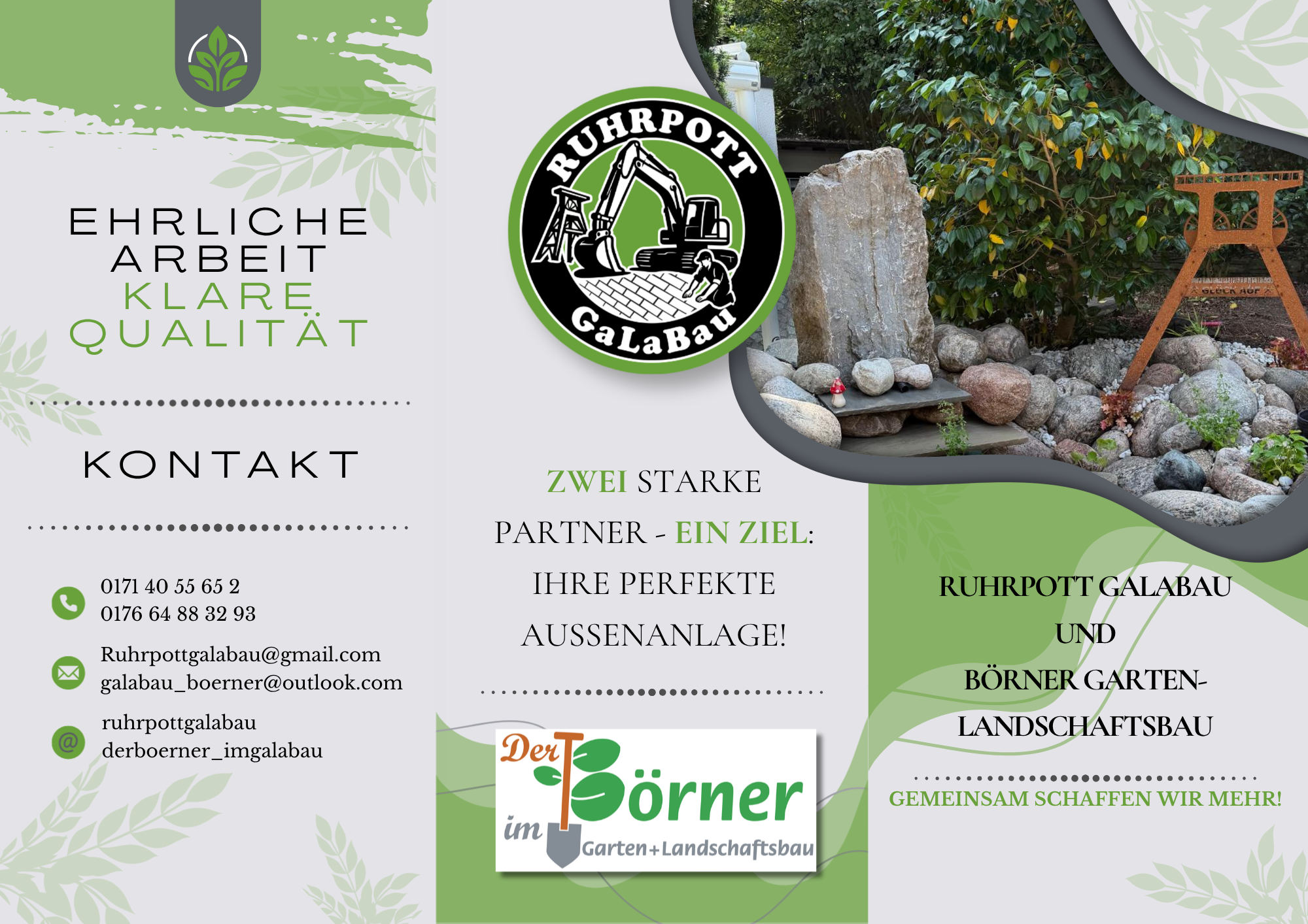 Kontaktgestaltung Ruhrpott GaLaBau